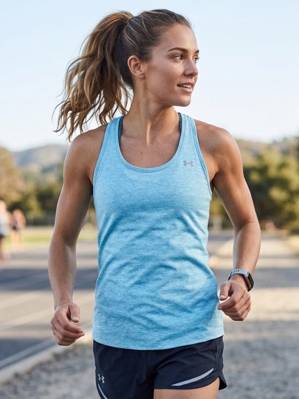 Under Armour | Blue Athletic Heat Gear Tank Top | Sz M